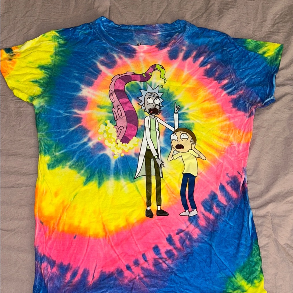 Rick & Morty Tie-Dye Tee